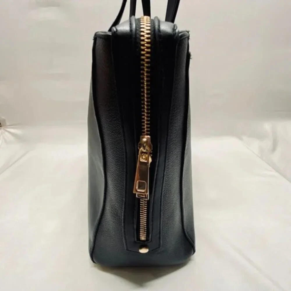 Laptop Bag Breifcase Purse A New Day Women's‎ Black Gold Shoulderbag Target EUC